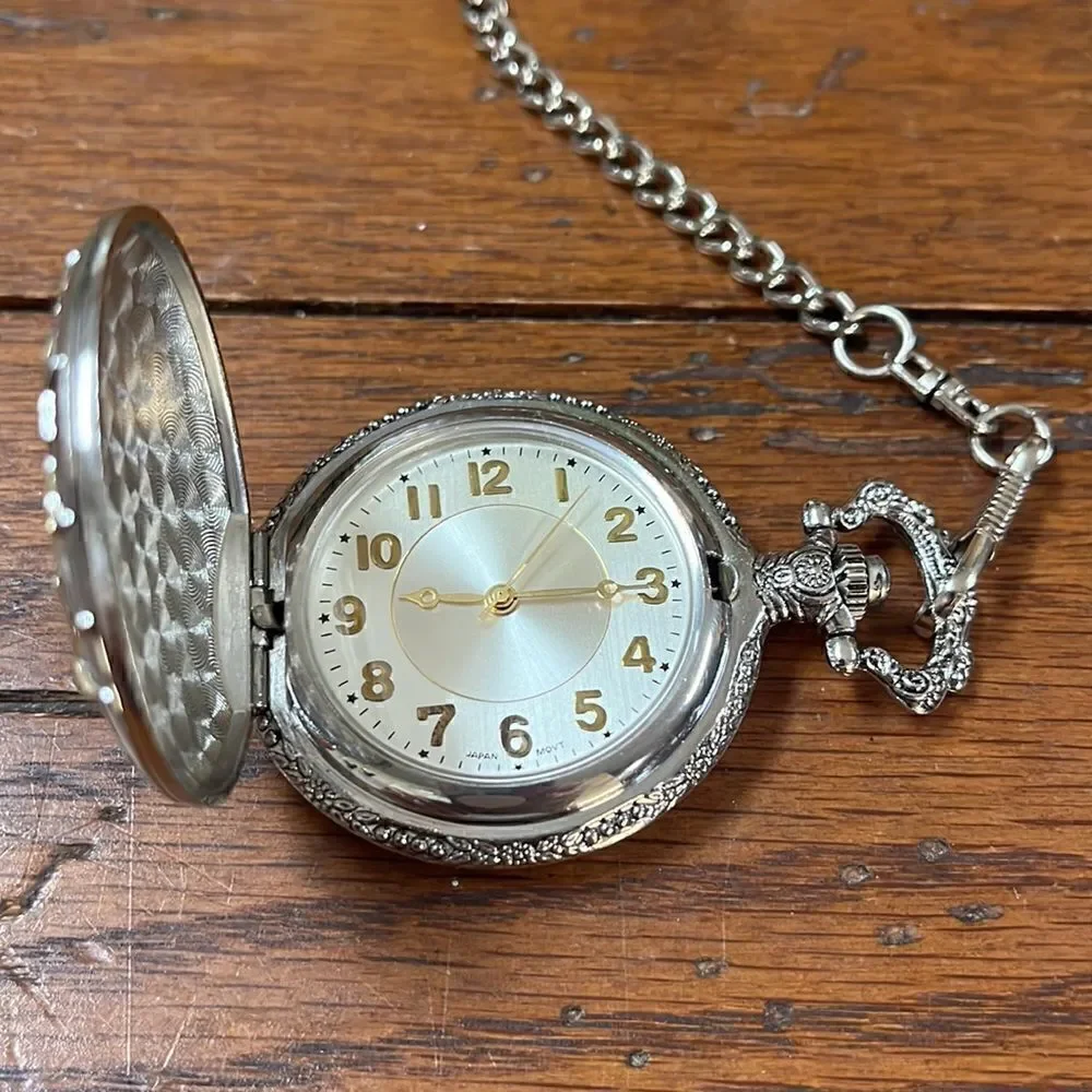 Eagle boa and pocket watch